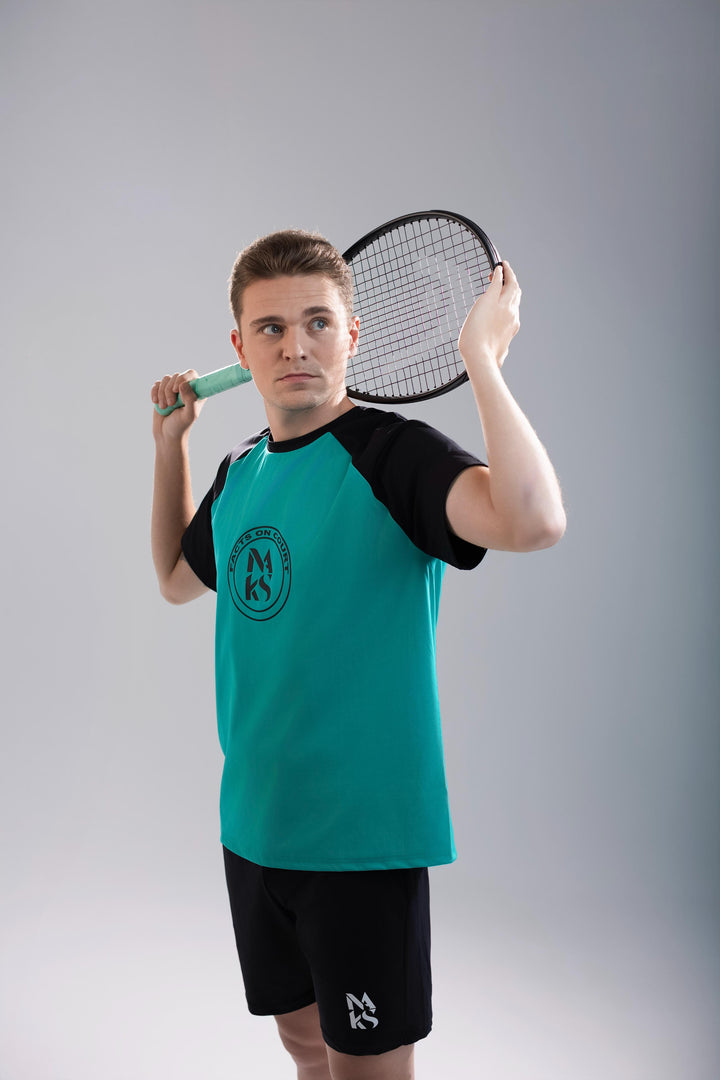 Camiseta Verde / Negro