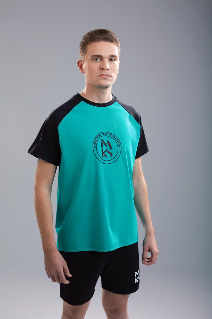 Camiseta Verde / Negro